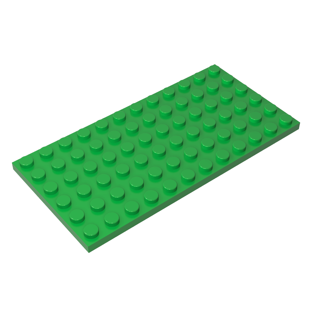 Placa 6 x 12-MyGobricksEs