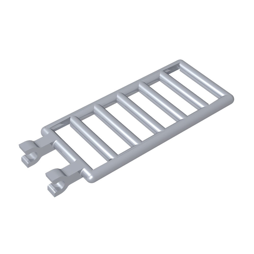 Barra 7 x 3 con clips dobles (escalera)-MyGobricksEs