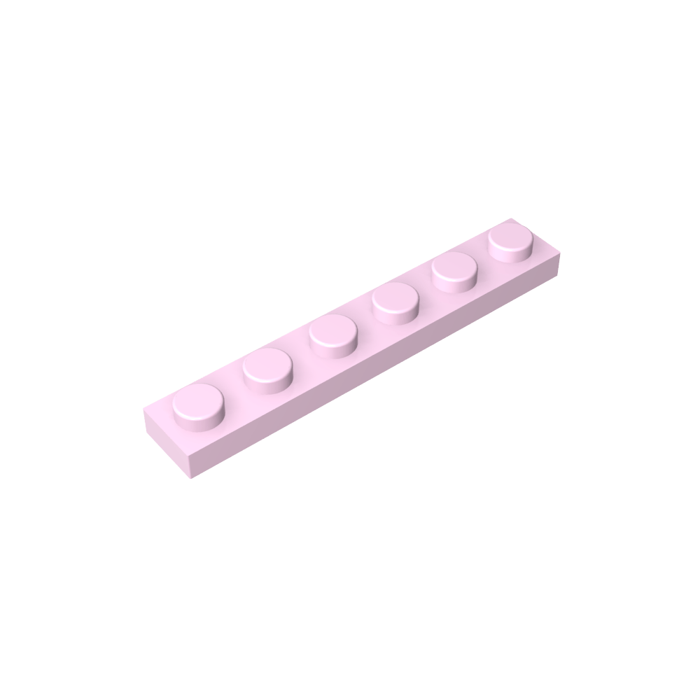 Placa 1 x 6-MyGobricksEs