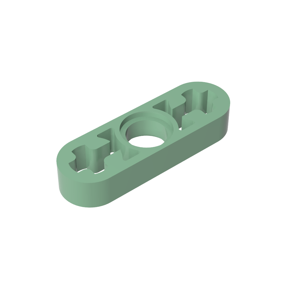 Viga técnica 1 x 3 delgada-MyGobricksEs