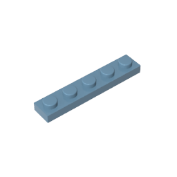 Placa 1 x 5-MyGobricksEs