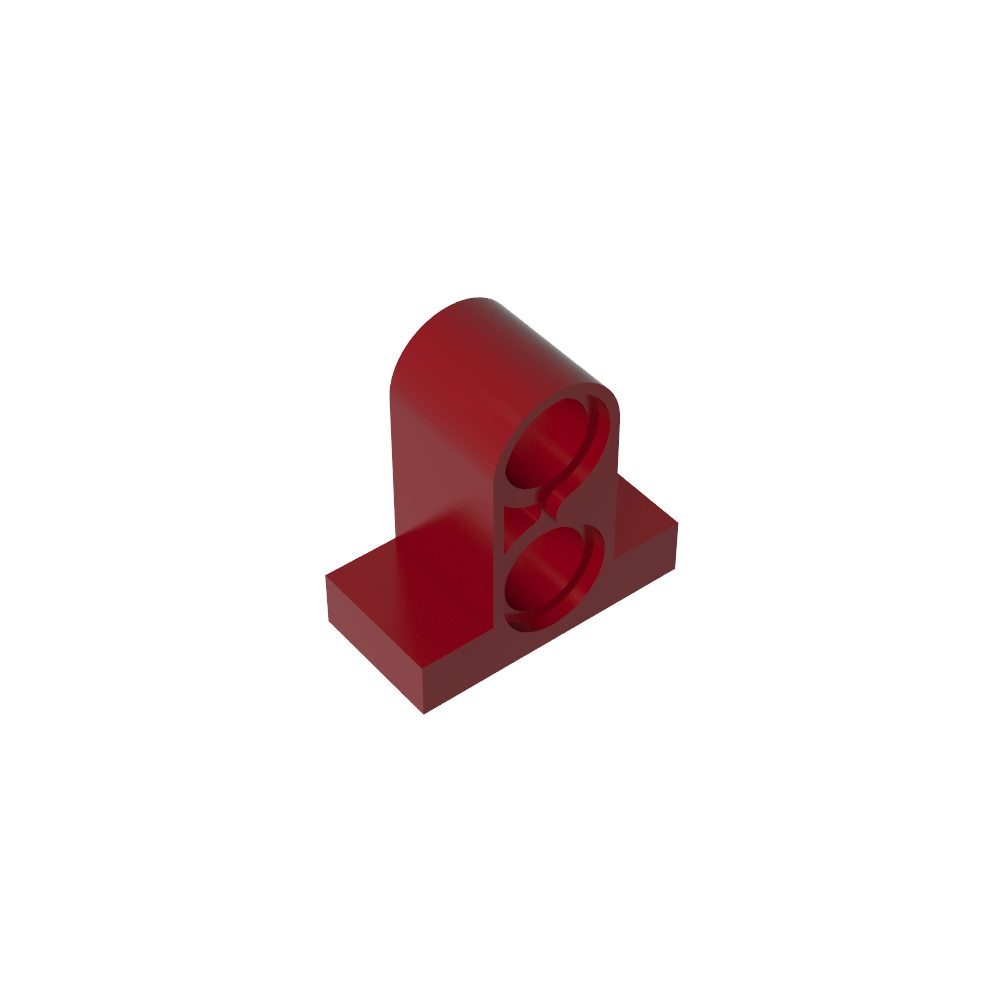 Placa de conector Technic Pin 1 x 2 x 1 2/3 [Dos orificios en la parte superior]-MyGobricksEs