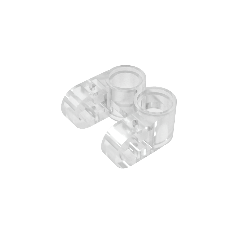 Conector de eje y pasador Technic, perpendicular, doble división-MyGobricksEs