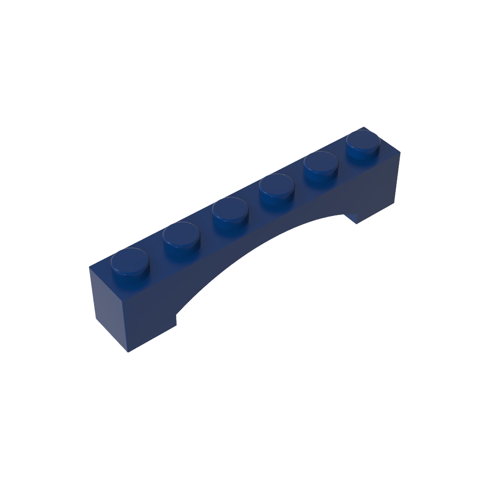 Arco de Ladrillo 1 x 6 Arco Elevado-MyGobricksEs