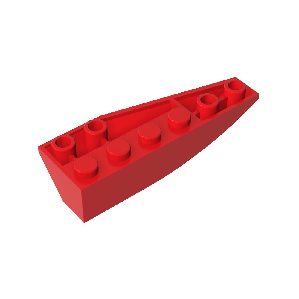 Cuña curva invertida 6 x 2 izquierda-MyGobricksEs