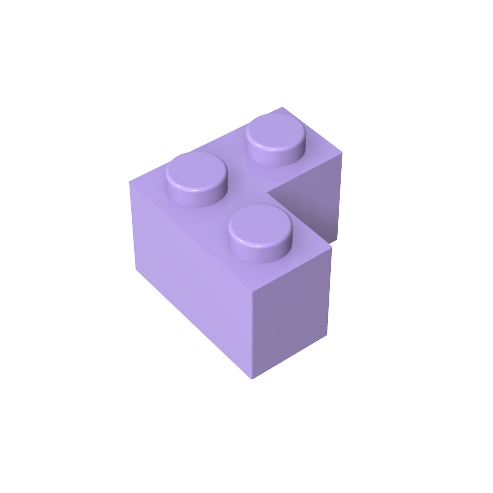 Ladrillo 2 x 2 Esquina-MyGobricksEs