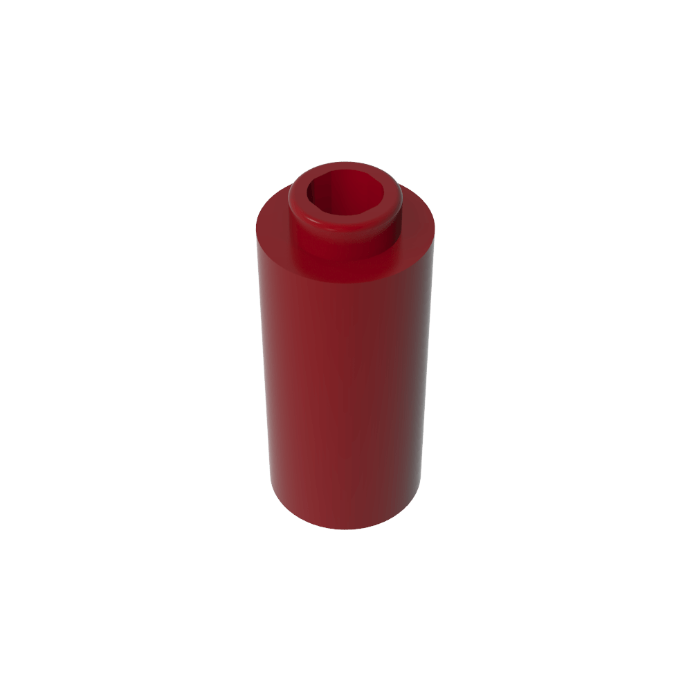 Ladrillo redondo 1 x 1 x 1 2/3-MyGobricksEs