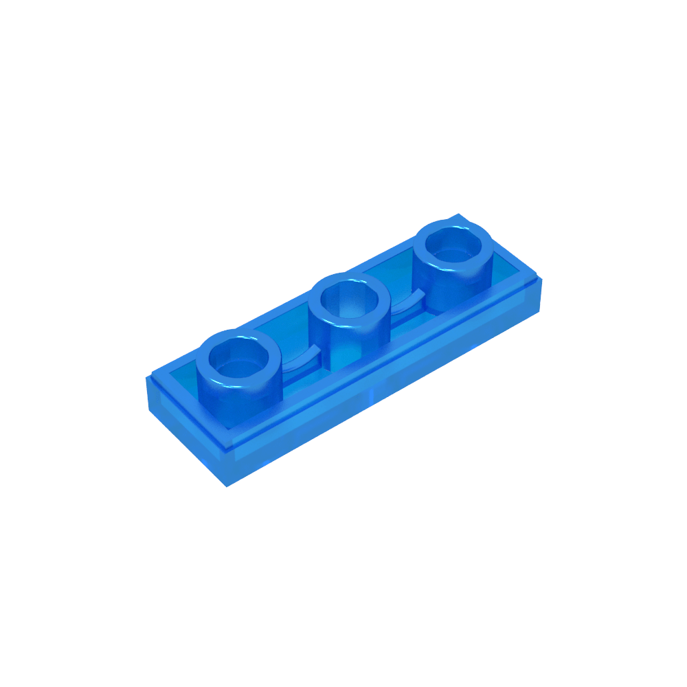 Azulejo especial 1 x 3 invertido con orificio central-MyGobricksEs