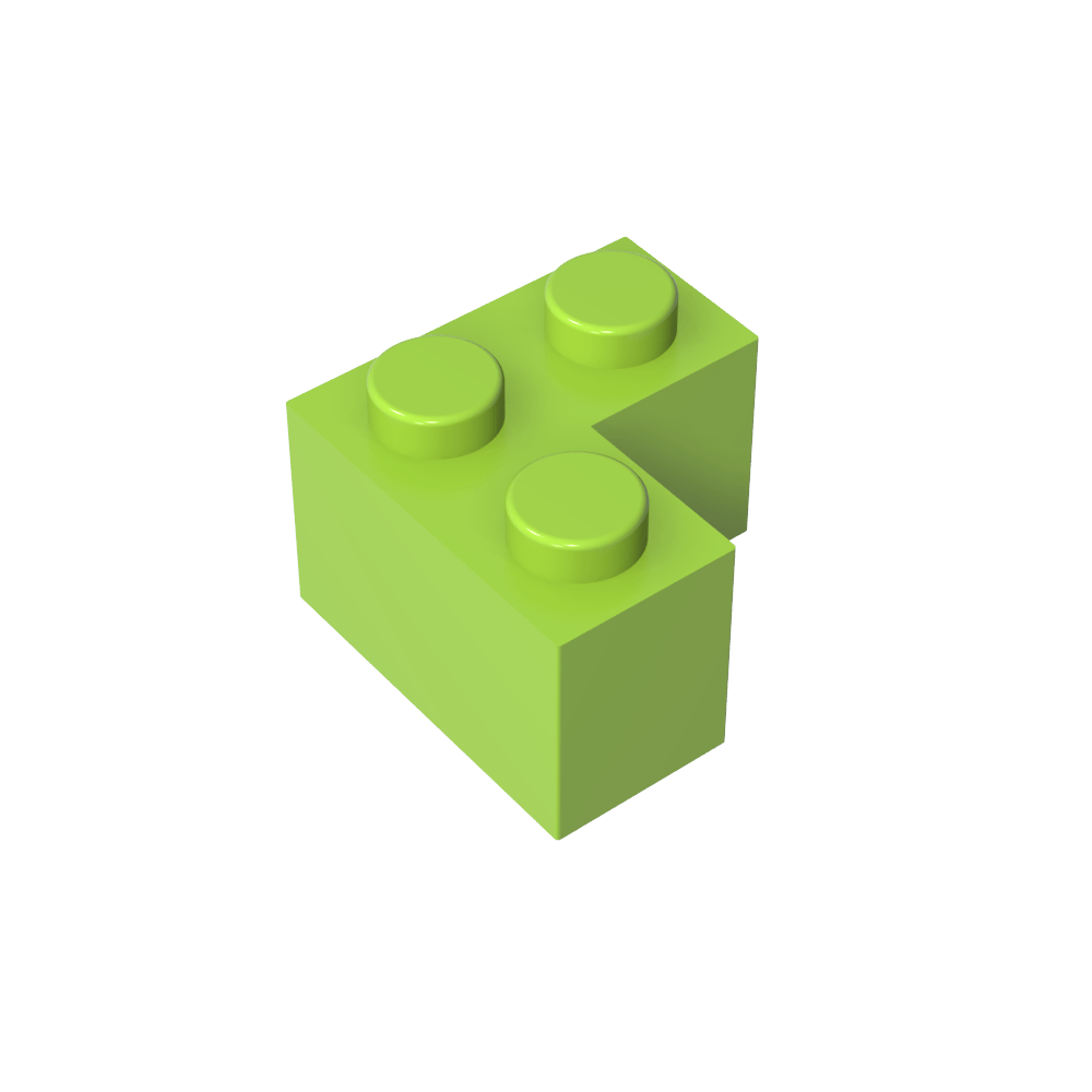 Ladrillo 2 x 2 Esquina-MyGobricksEs