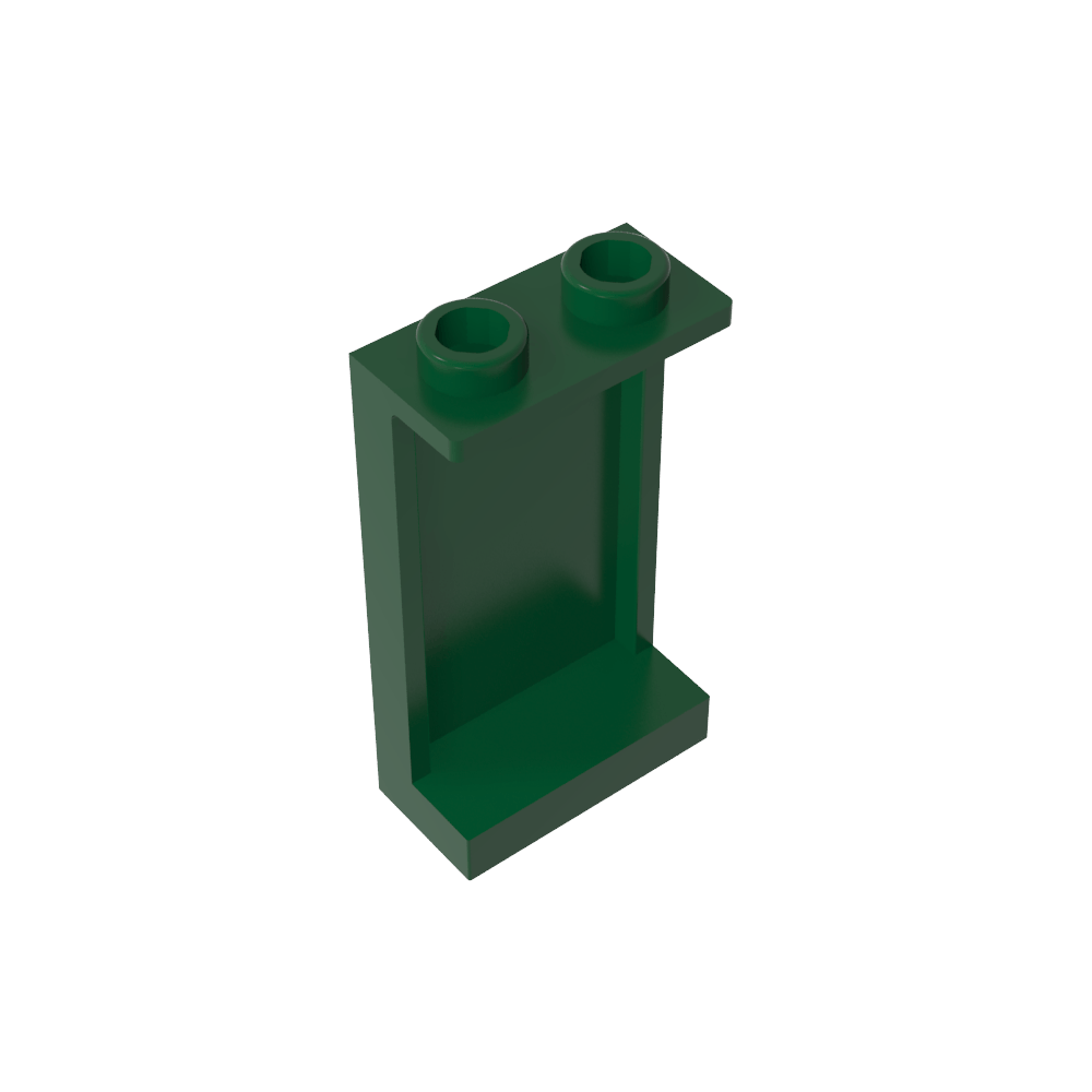 Panel 1 x 2 x 3 [Soportes laterales/Montantes huecos]-MyGobricksEs