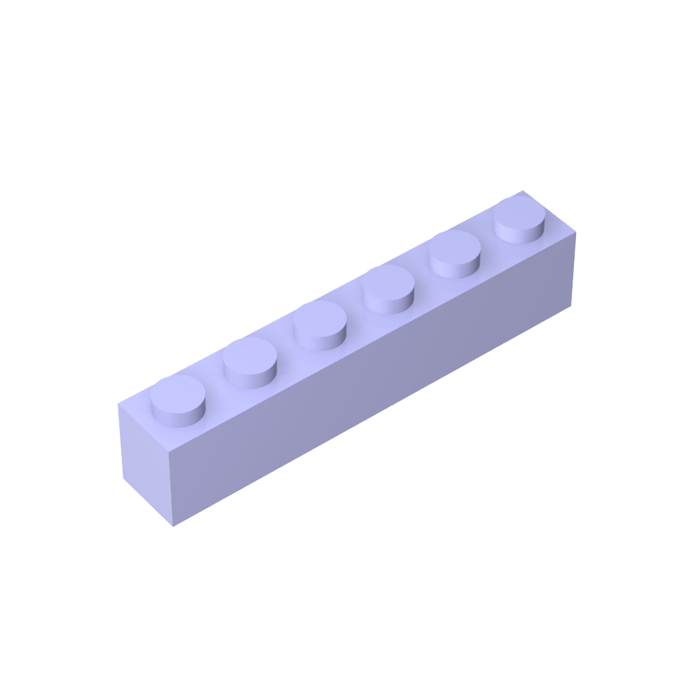 Ladrillo 1 x 6-MyGobricksEs