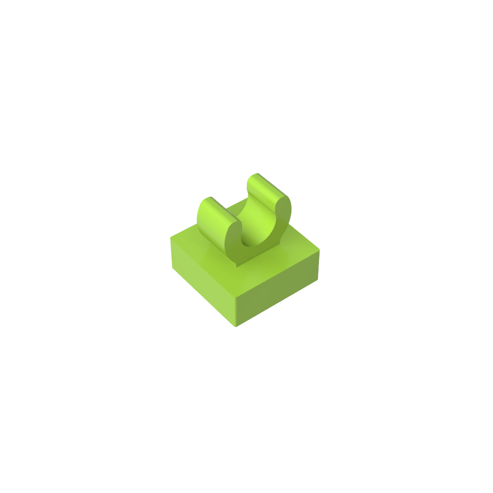 Azulejo Especial 1 x 1 con Clip con Bordes Redondeados-MyGobricksEs