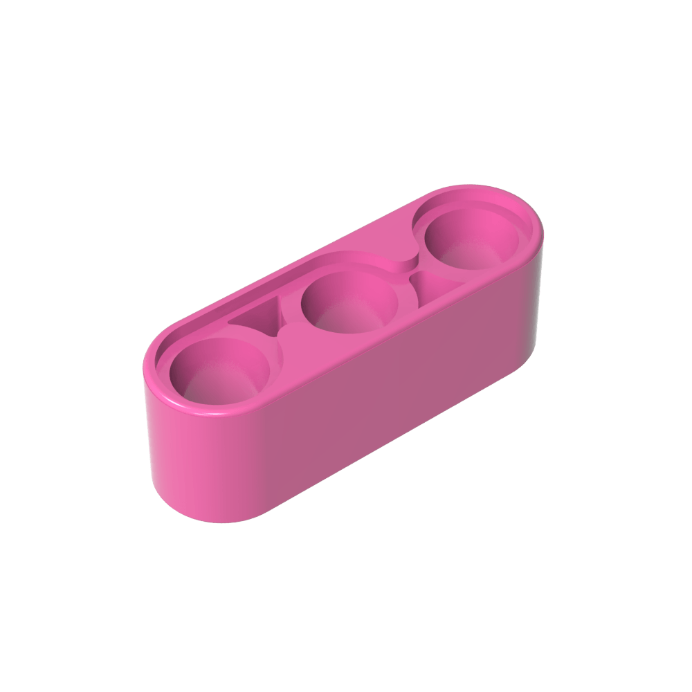 Viga técnica de 1 x 3 de espesor-MyGobricksEs