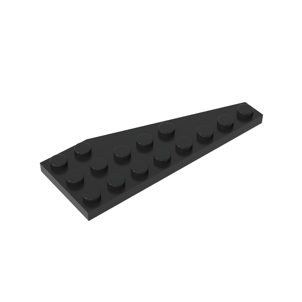 Placa de cuña 8 x 3 izquierda-MyGobricksEs