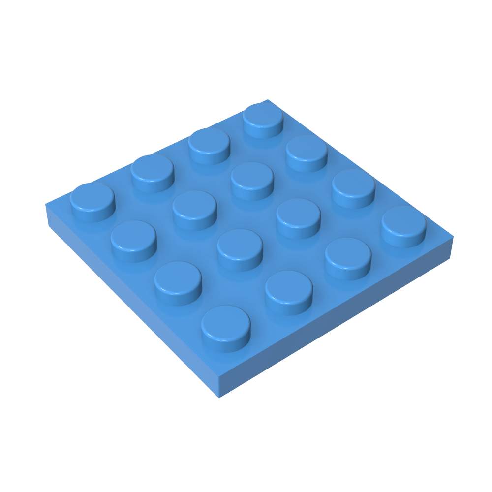 Placa 4x4-MyGobricksEs