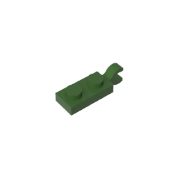 Placa Especial 1 x 2 con Clip Horizontal en el Extremo-MyGobricksEs