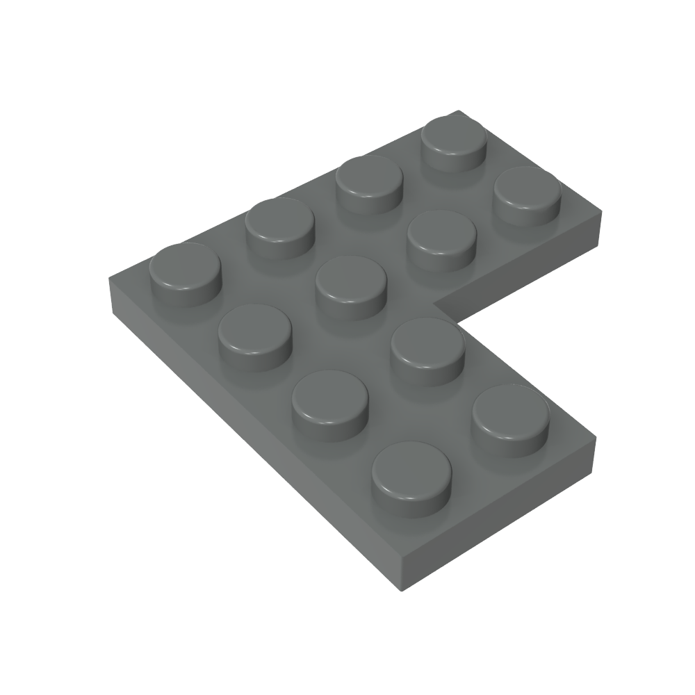 Placa 4 x 4 Esquina-MyGobricksEs