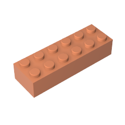 Ladrillo 2 x 6-MyGobricksEs