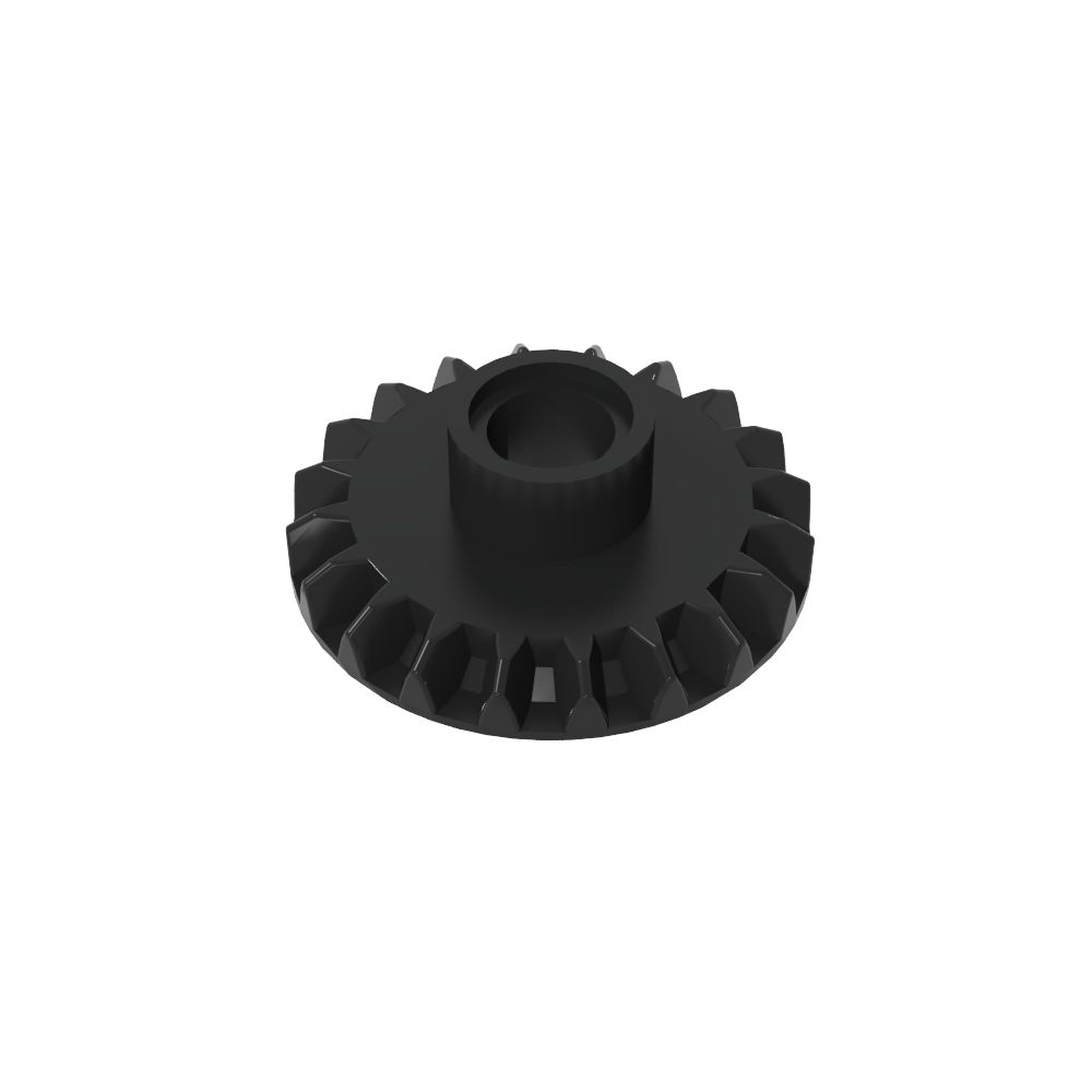Bisel de 20 dientes con orificio para pasador Technic Gear-MyGobricksEs
