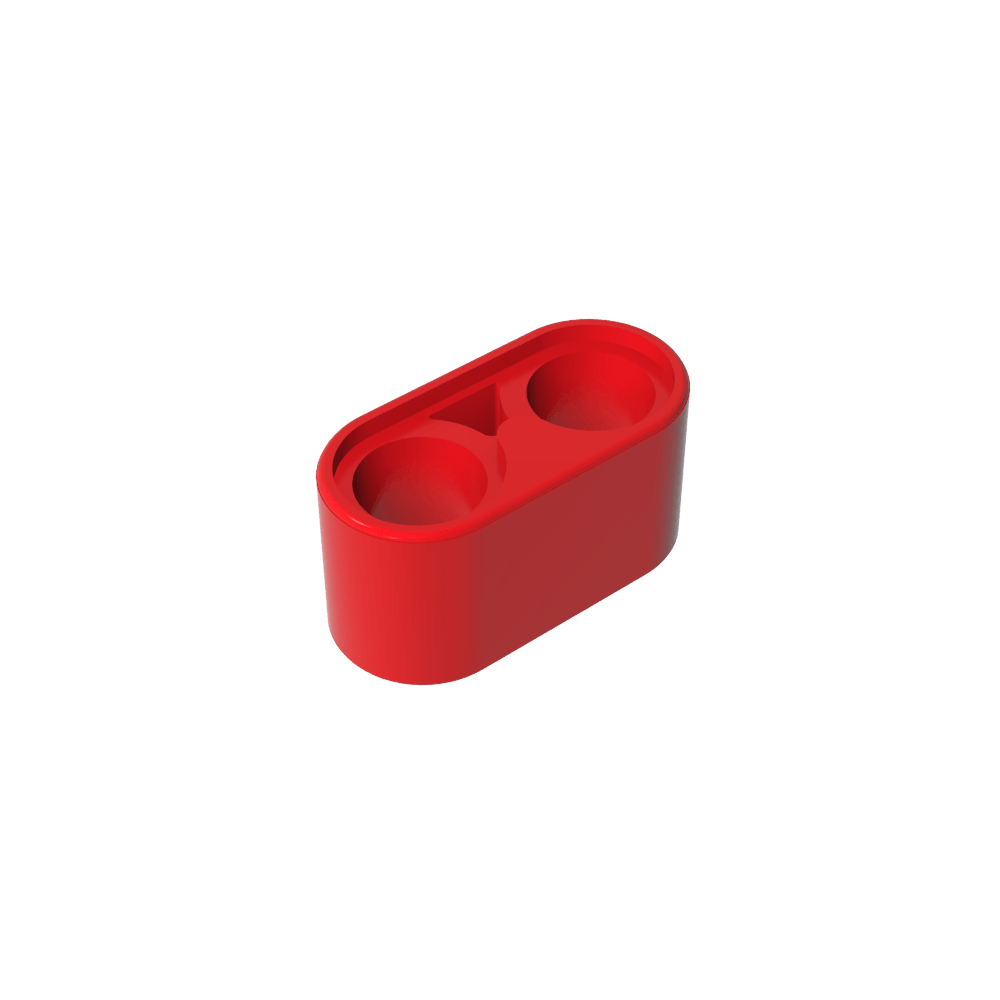 Viga técnica de 1 x 2 de espesor-MyGobricksEs