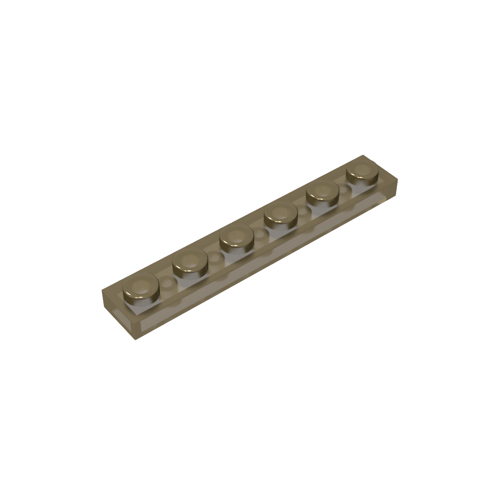 Placa 1 x 6-MyGobricksEs