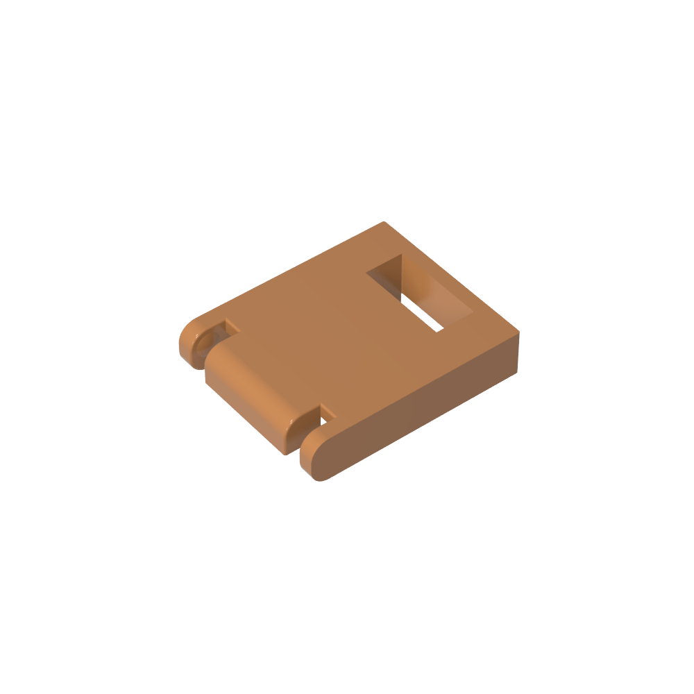 Caja 2 x 2 x 2 Puerta con Ranura-MyGobricksEs