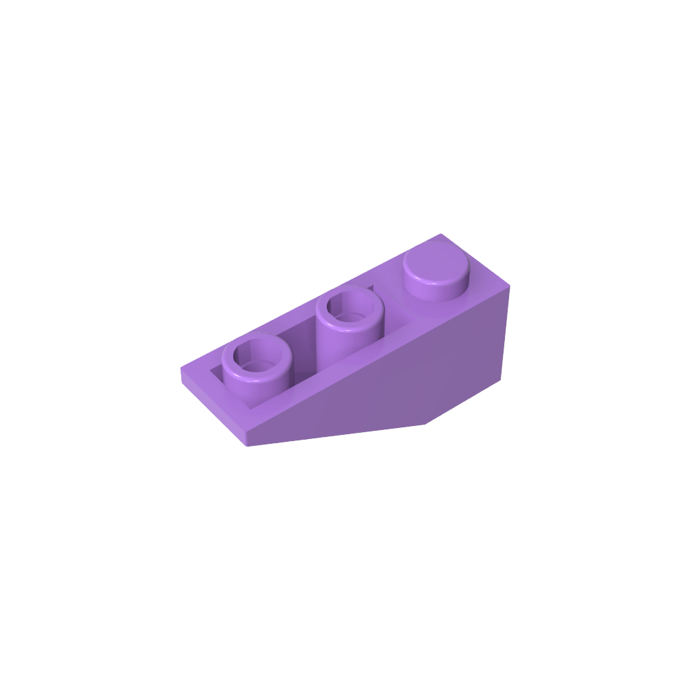 Pendiente Invertida 34° 3 x 1 sin Tope Interno-MyGobricksEs