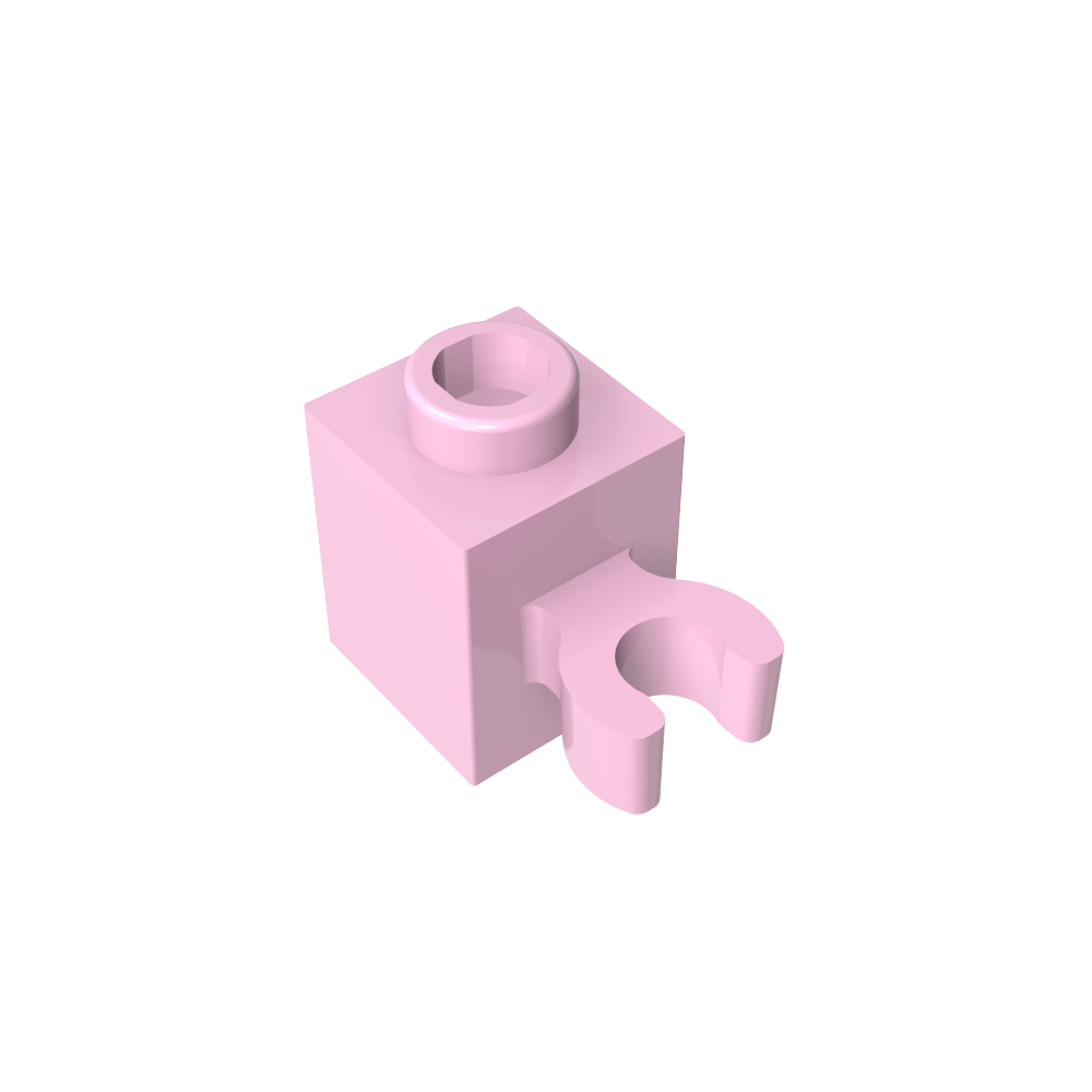 Ladrillo Especial 1 x 1 con Clip Vertical [Clip O Abierto, Perno Hueco]-MyGobricksEs