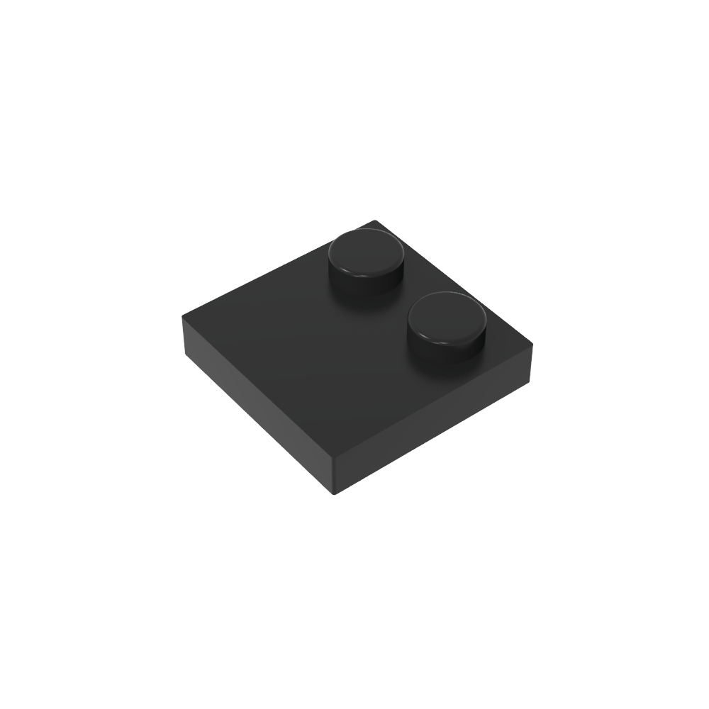 Placa Especial 2 x 2 con Solo 2 tacos-MyGobricksEs