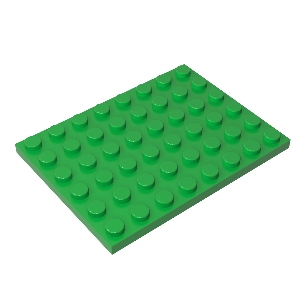 Placa 6 x 8-MyGobricksEs