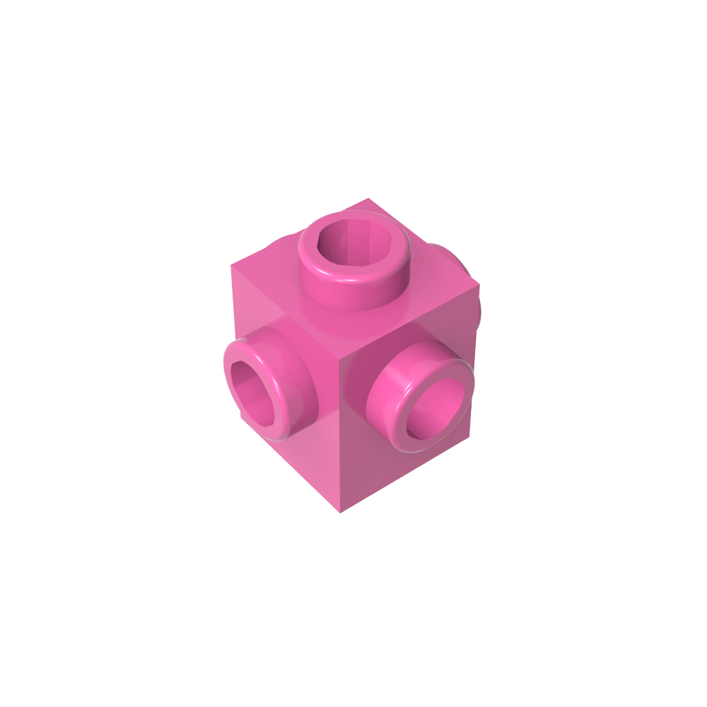 Ladrillo especial 1 x 1 pernos en los 4 lados-MyGobricksEs
