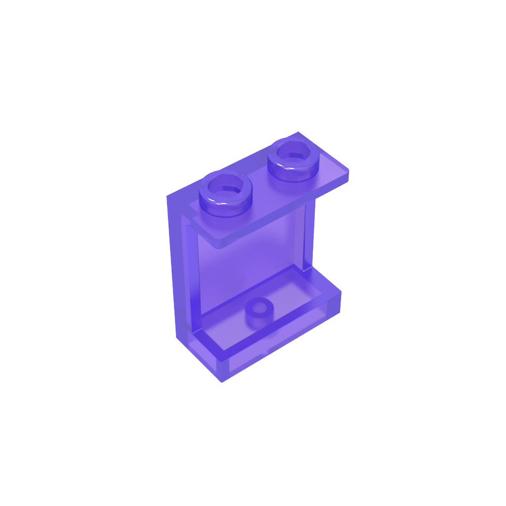 Panel 1 x 2 x 2 [Soportes laterales / Montantes huecos]-MyGobricksEs