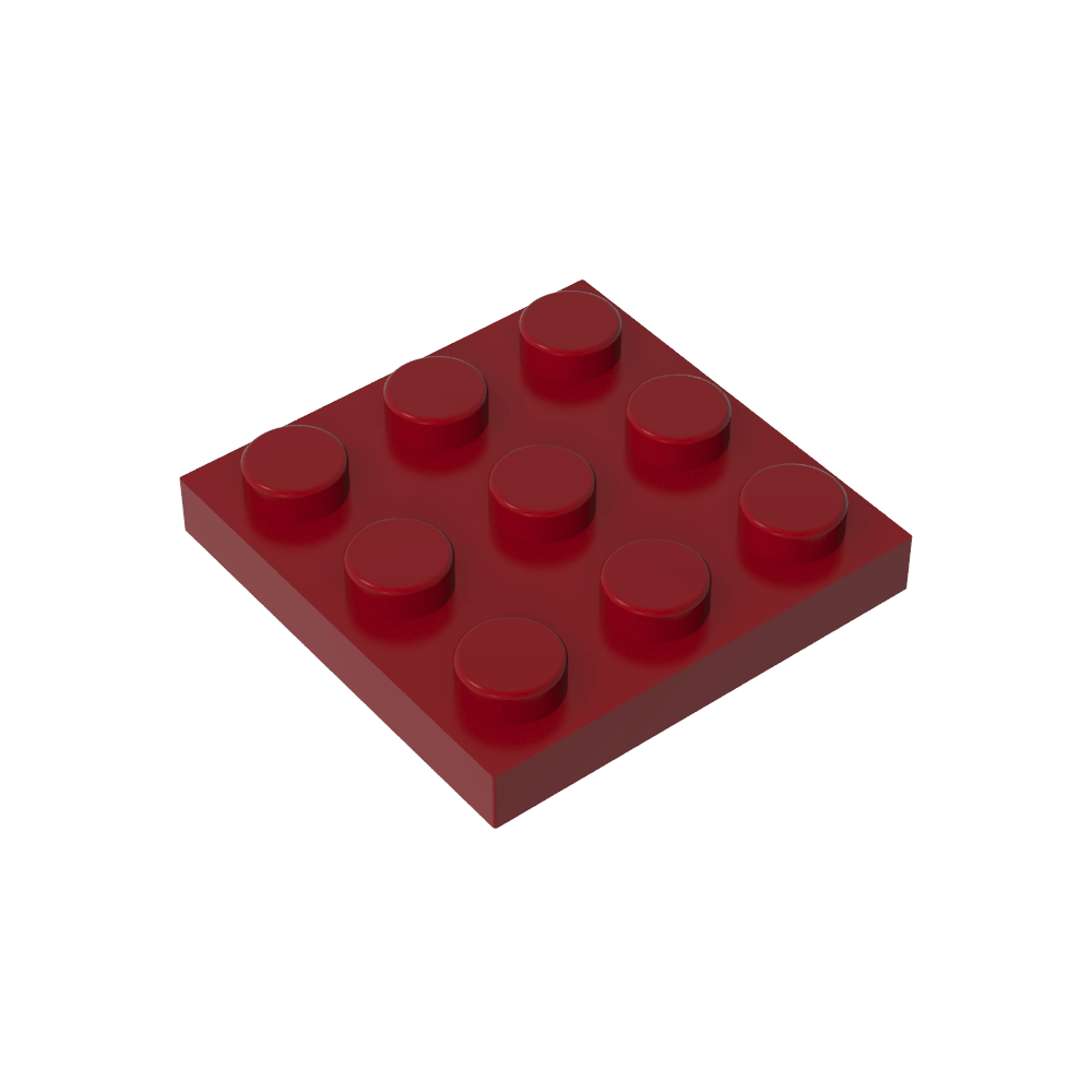 Placa 3 x 3-MyGobricksEs