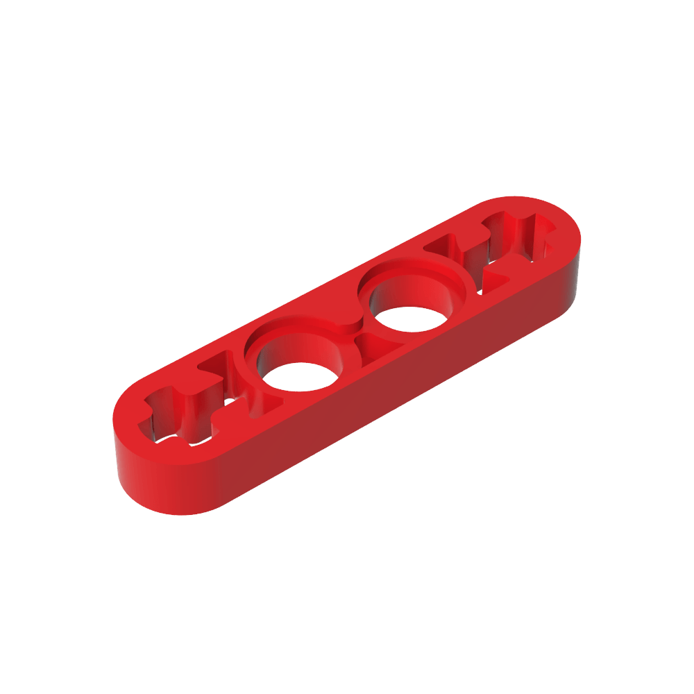 Viga técnica 1 x 4 delgada-MyGobricksEs