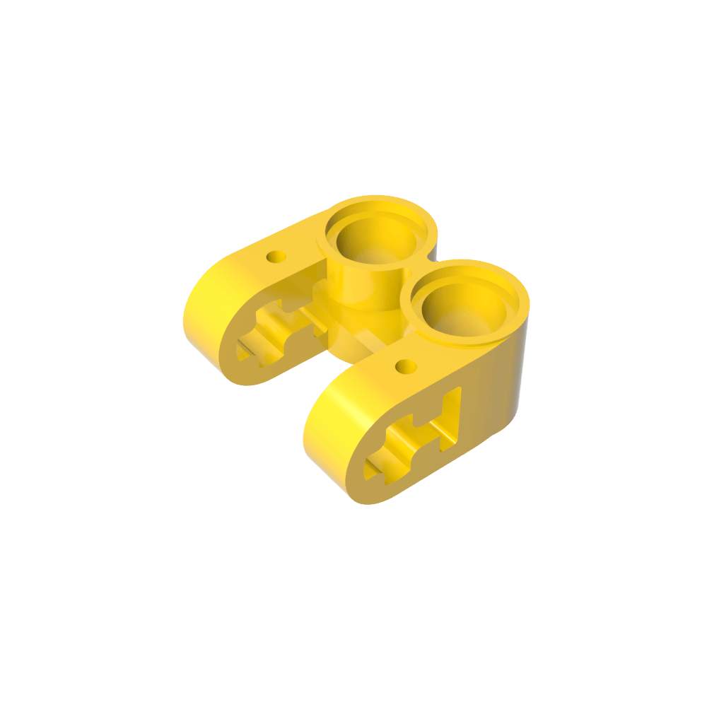 Conector de eje y pasador Technic, perpendicular, doble división-MyGobricksEs