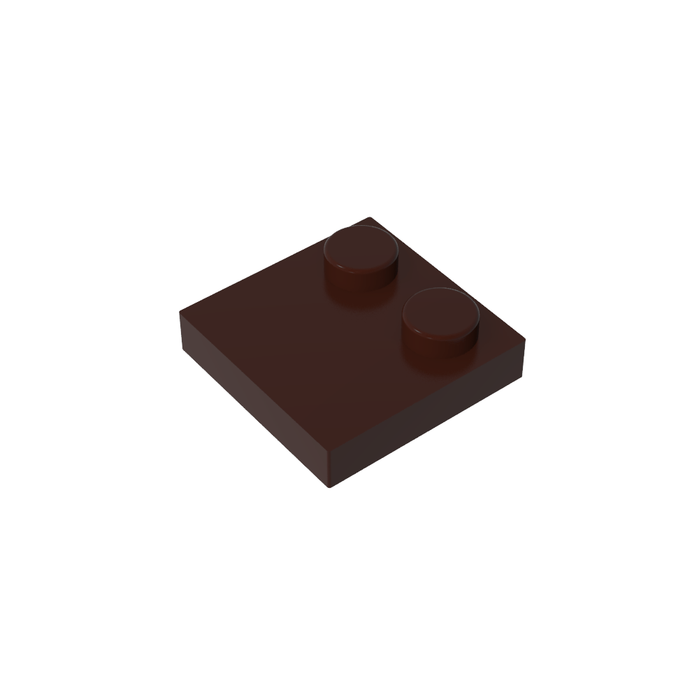Placa Especial 2 x 2 con Solo 2 tacos-MyGobricksEs