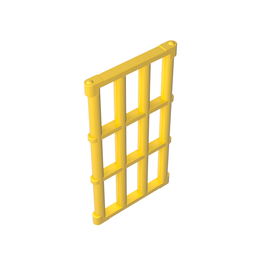 Rejilla de puerta 1 x 4 x 6-MyGobricksEs
