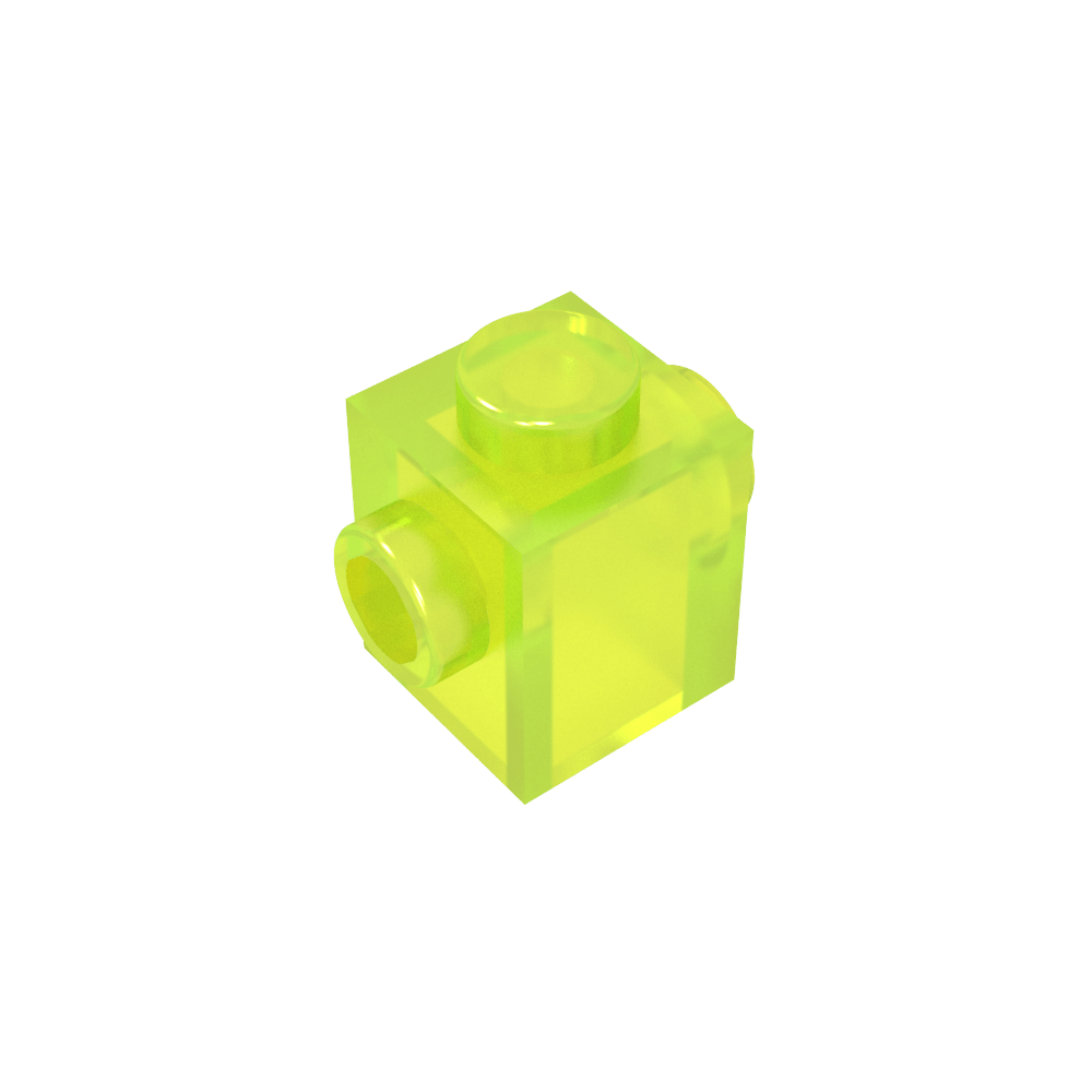 Ladrillo especial 1 x 1 con tacos en 2 lados-MyGobricksEs