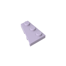 Placa de cuña 3 x 2 izquierda-MyGobricksEs