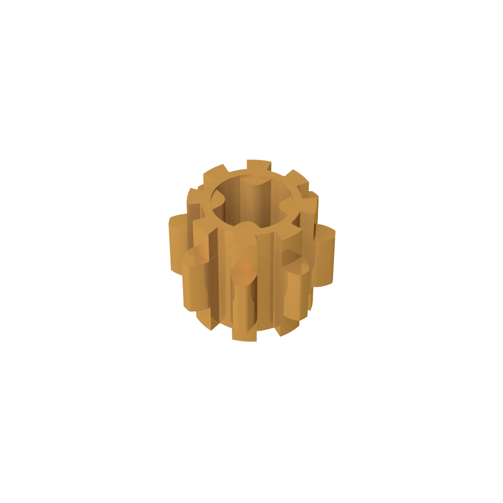 Technic Gear 8 Tooth [Reforzado]-MyGobricksEs