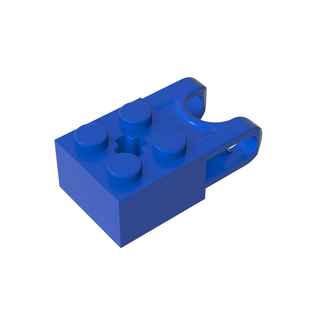 Technic Brick Special 2 x 2 con receptáculo de bola ancho y orificio para eje-MyGobricksEs