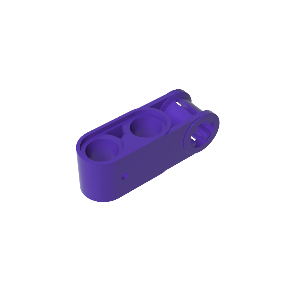 Conector de eje y pasador Technic perpendicular 3L con 2 orificios para pasadores-MyGobricksEs