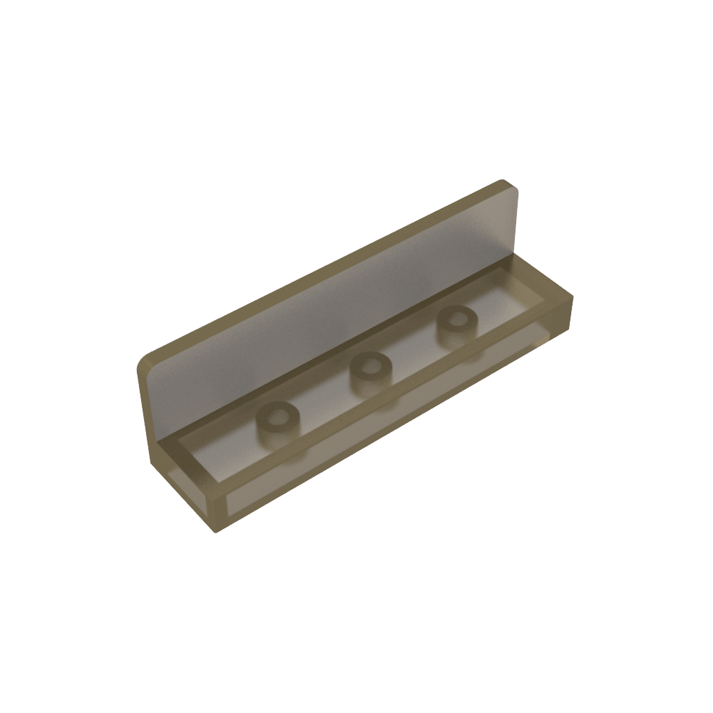 Panel 1 x 4 x 1 con esquinas redondeadas [Pared delgada]-MyGobricksEs