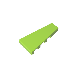 Azulejo especial 2 x 4 con cuña a la derecha-MyGobricksEs