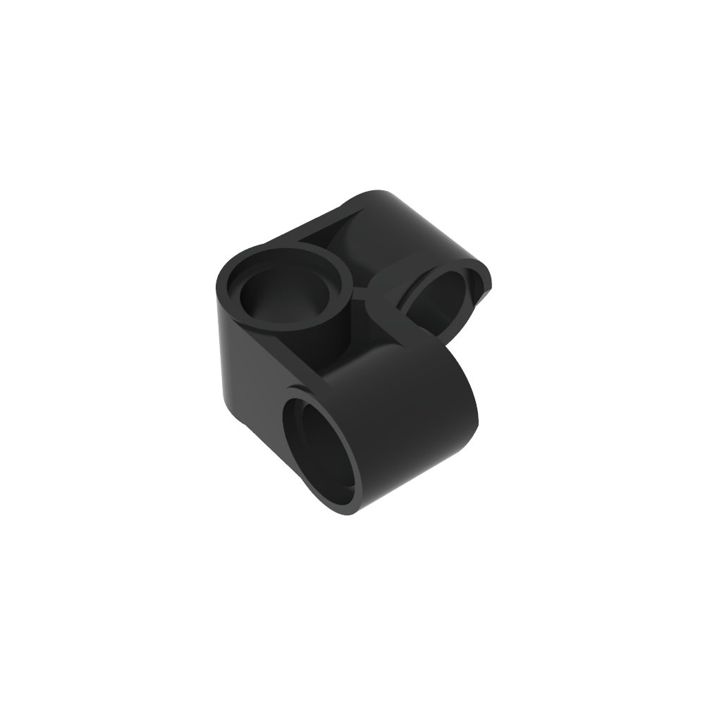 Conector de clavija Technic perpendicular 2 x 2 doblado-MyGobricksEs