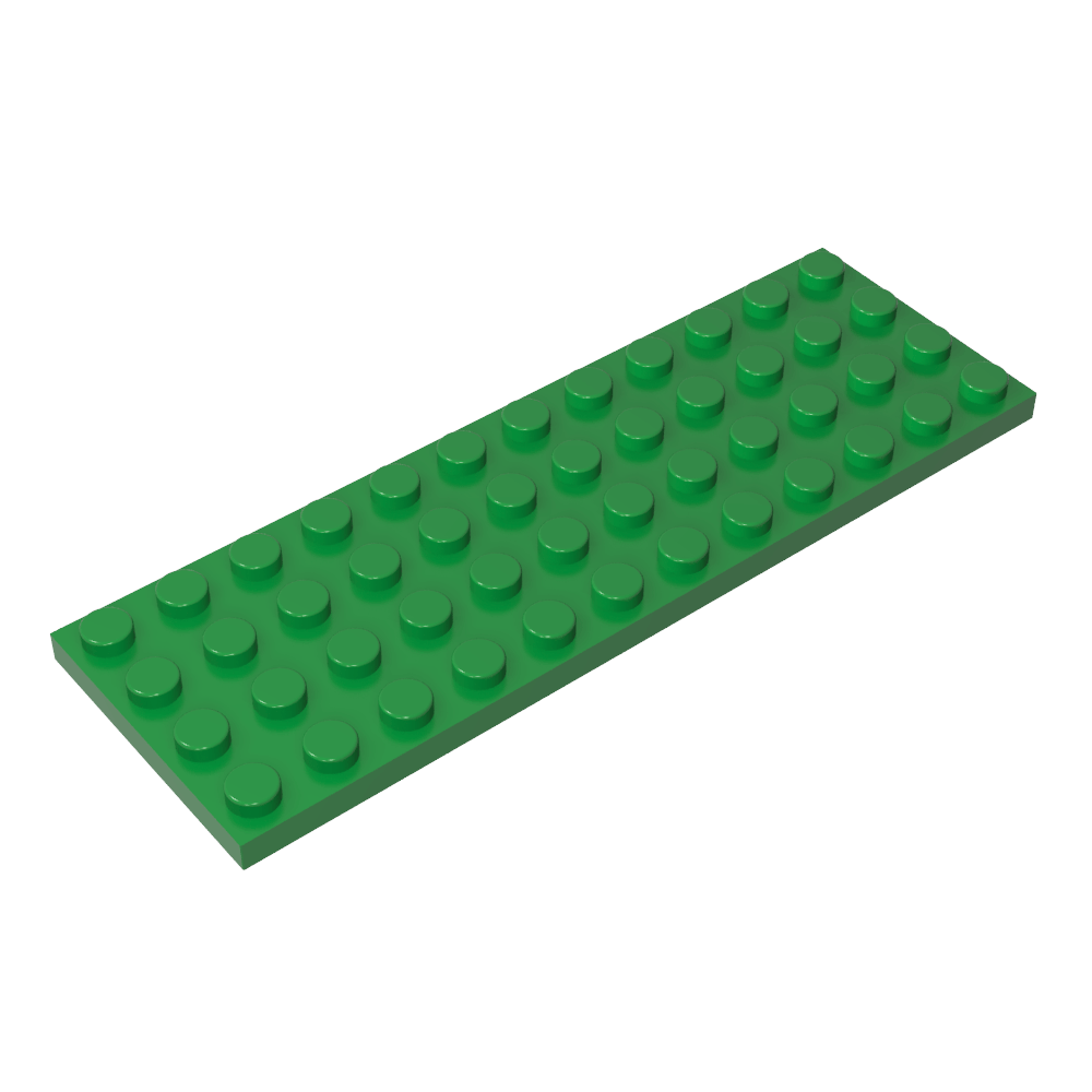 Placa 4 x 12-MyGobricksEs