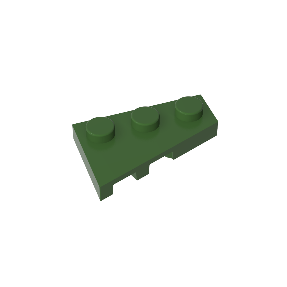 Placa de cuña 3 x 2 derecha-MyGobricksEs
