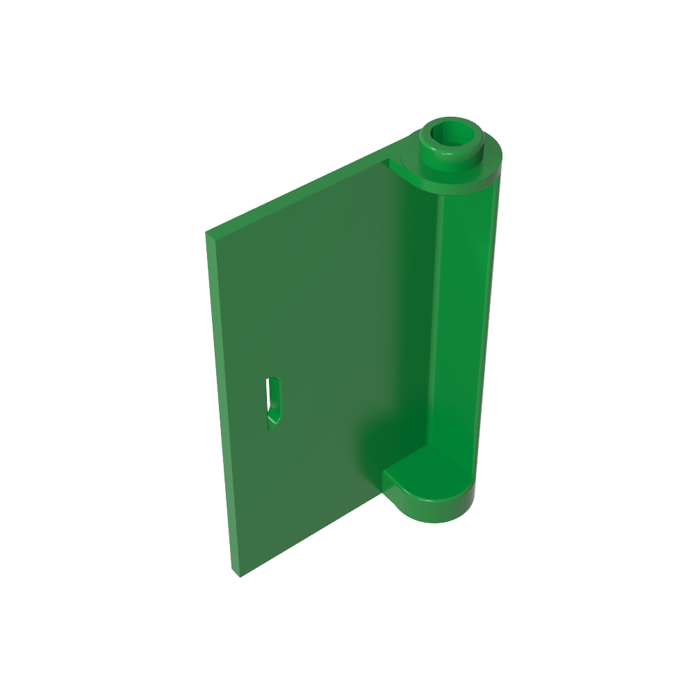 Puerta 1 x 3 x 4 Izquierda con Tirador Fino-MyGobricksEs