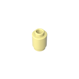 Ladrillo redondo 1 x 1 perno abierto-MyGobricksEs