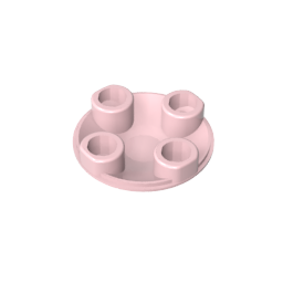 Plato redondo 2 x 2 con fondo redondeado [Boat Stud]-MyGobricksEs